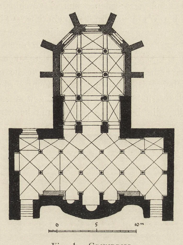 An illustration from Zeitschrift für christliche Kunst .., 1888, leaf 236
