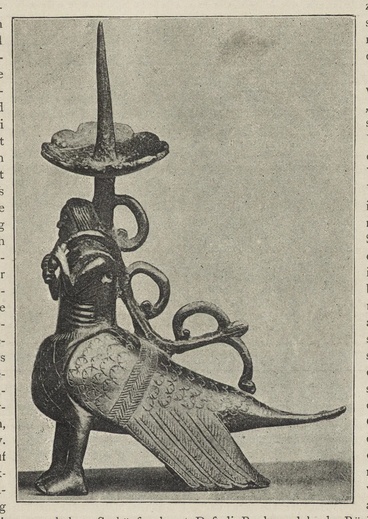 An illustration from Zeitschrift für christliche Kunst .., 1888, leaf 130