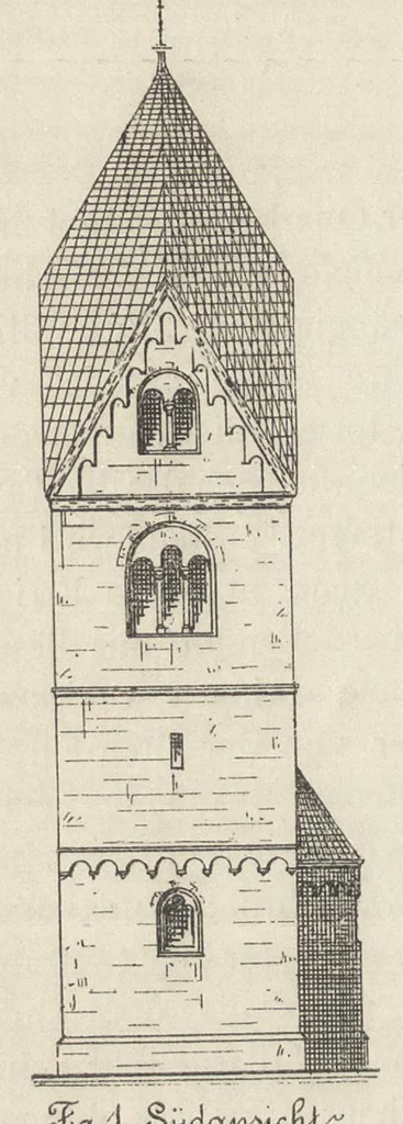 An illustration from Zeitschrift für christliche Kunst .., 1888, leaf 171