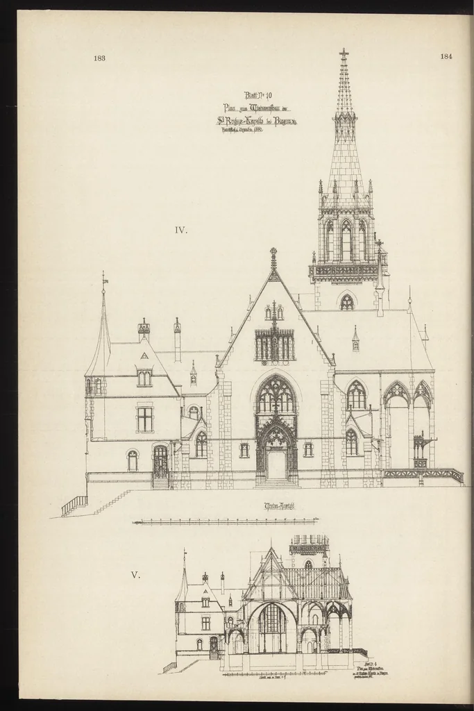 An illustration from Zeitschrift für christliche Kunst .., 1888, leaf 133