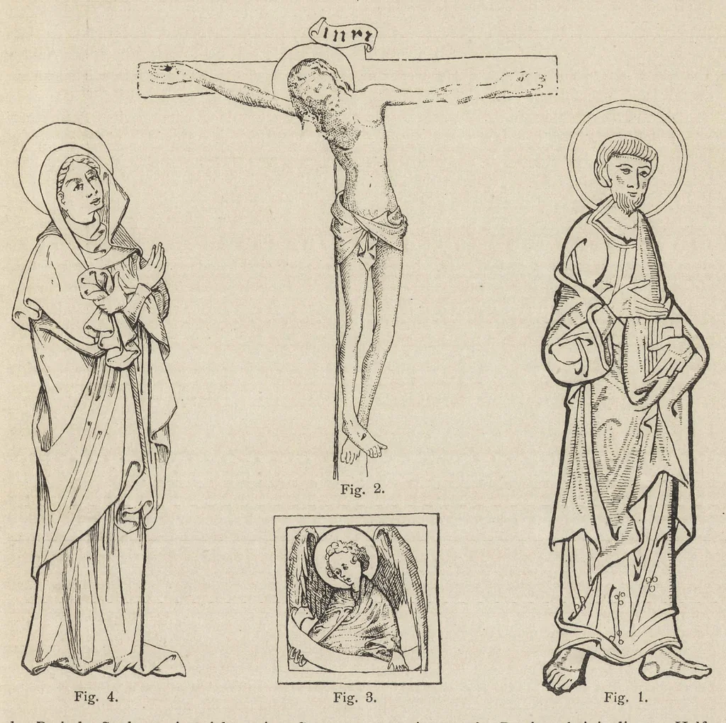 An illustration from Zeitschrift für christliche Kunst .., 1888, leaf 176