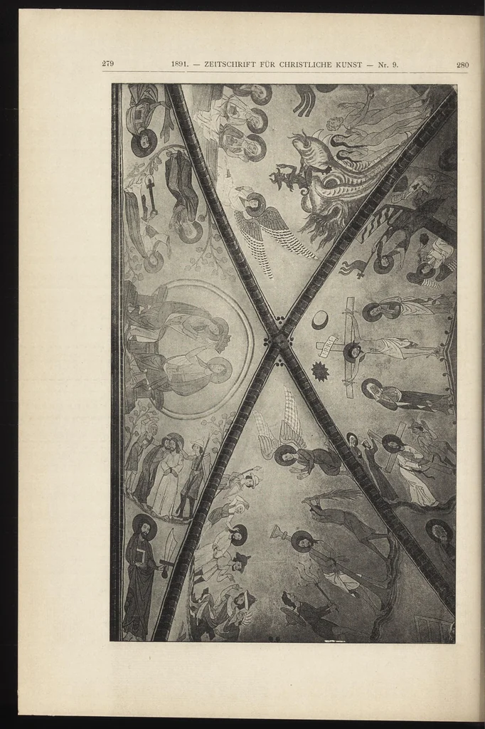 An illustration from Zeitschrift für christliche Kunst .., 1888, leaf 195
