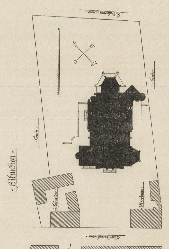 An illustration from Zeitschrift für christliche Kunst .., 1888, leaf 20