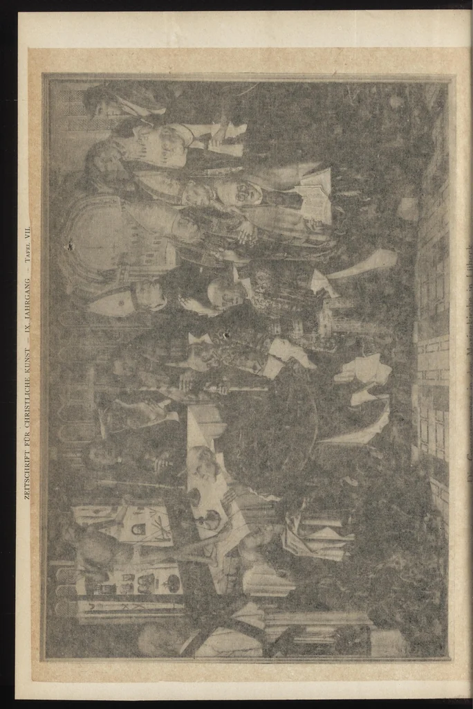 An illustration from Zeitschrift für christliche Kunst .., 1888, leaf 151