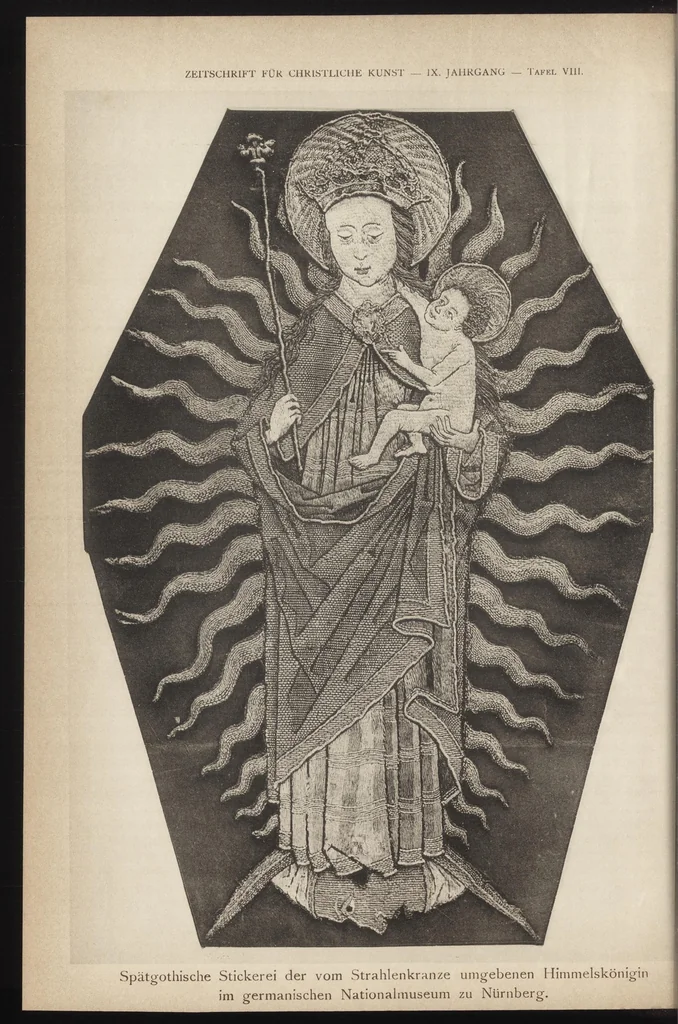 An illustration from Zeitschrift für christliche Kunst .., 1888, leaf 169