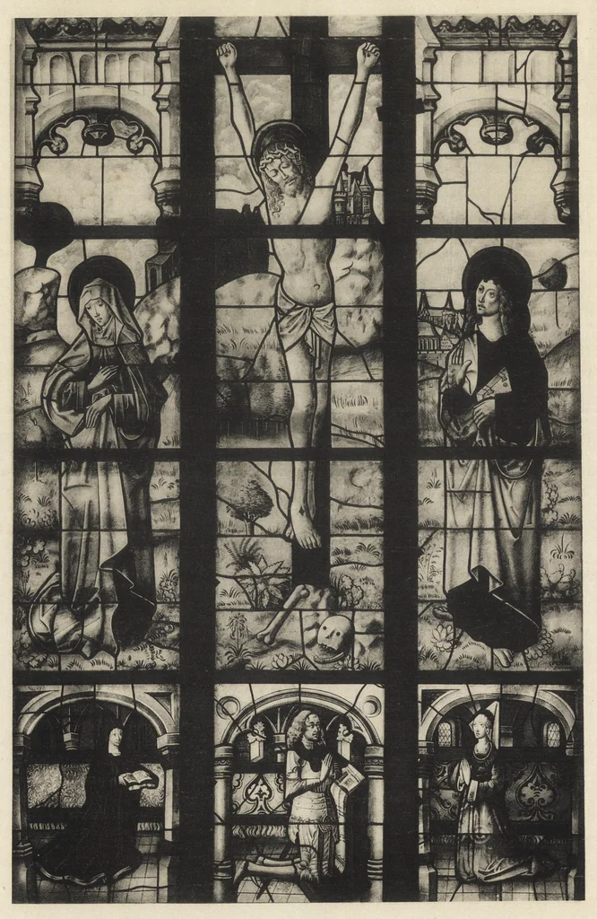 An illustration from Zeitschrift für christliche Kunst .., 1888, leaf 53