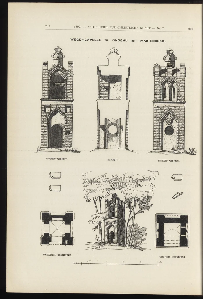 An illustration from Zeitschrift für christliche Kunst .., 1888, leaf 141