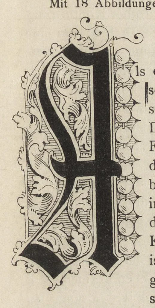 An illustration from Zeitschrift für christliche Kunst .., 1888, leaf 220