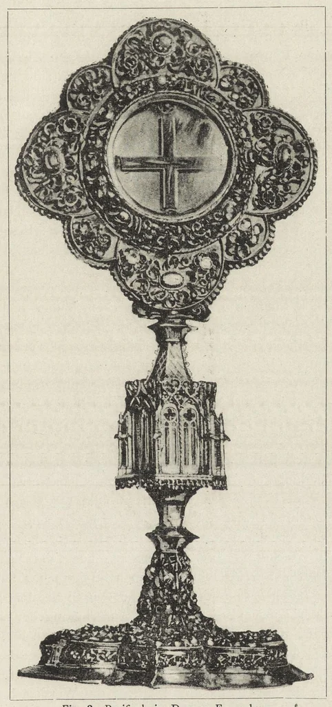 An illustration from Zeitschrift für christliche Kunst .., 1888, leaf 100