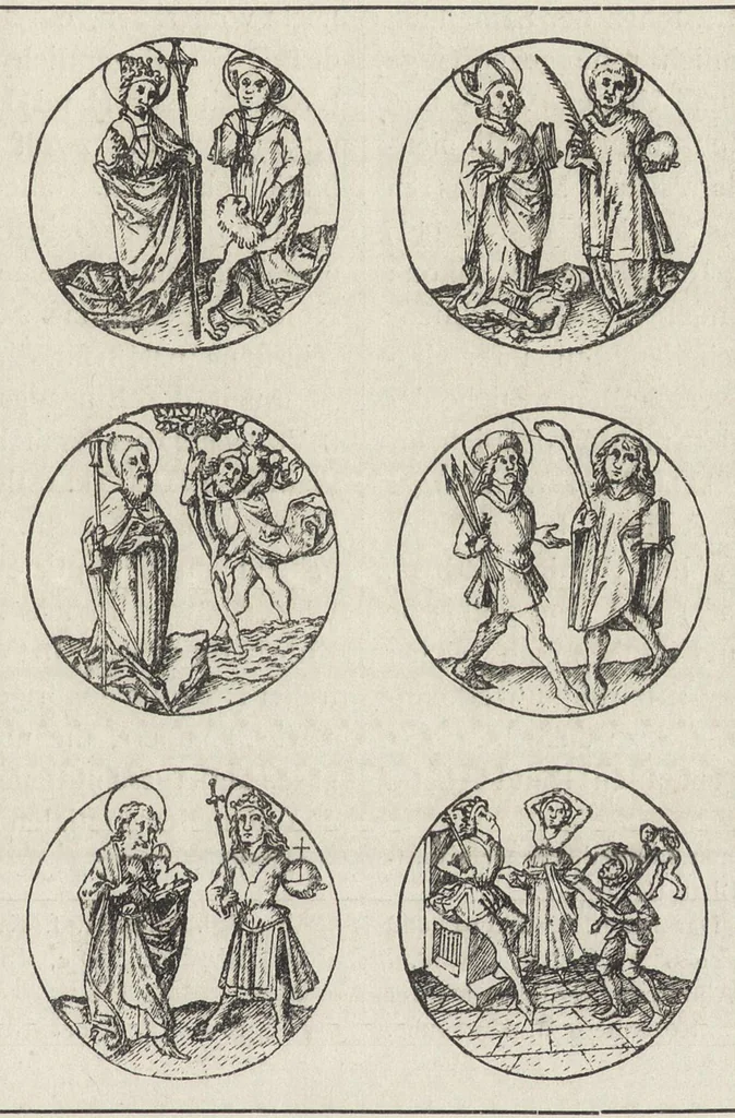 An illustration from Zeitschrift für christliche Kunst .., 1888, leaf 160