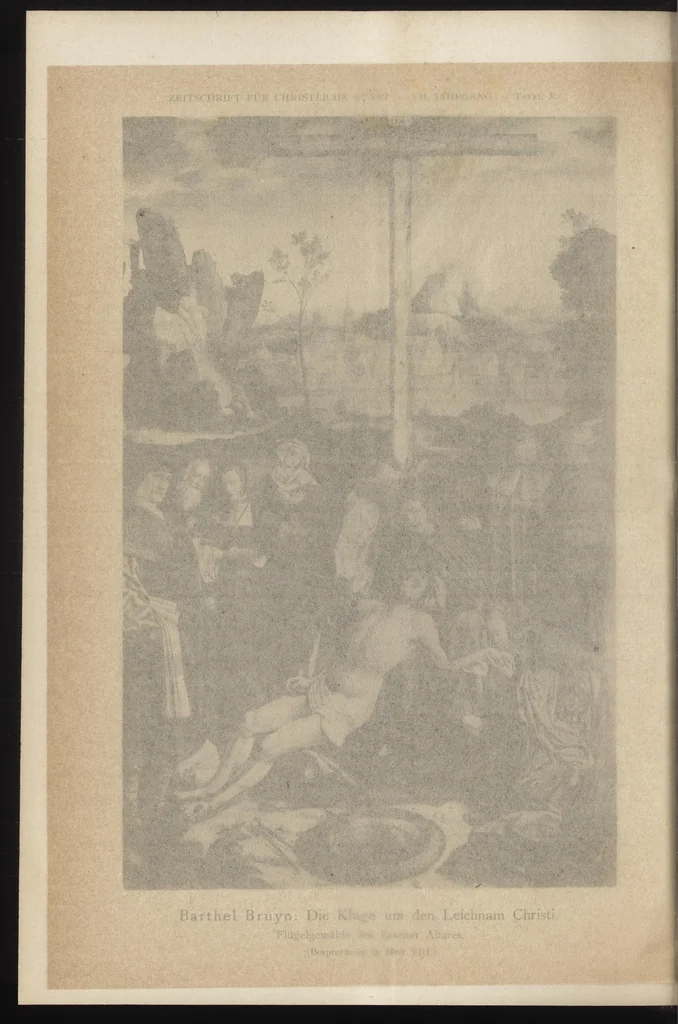 An illustration from Zeitschrift für christliche Kunst .., 1888, leaf 191