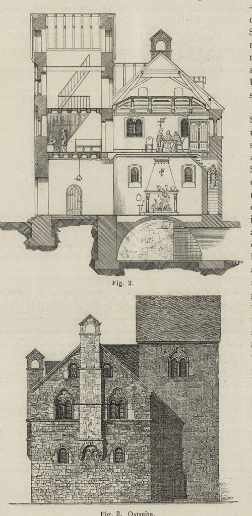 An illustration from Zeitschrift für christliche Kunst .., 1888, leaf 200