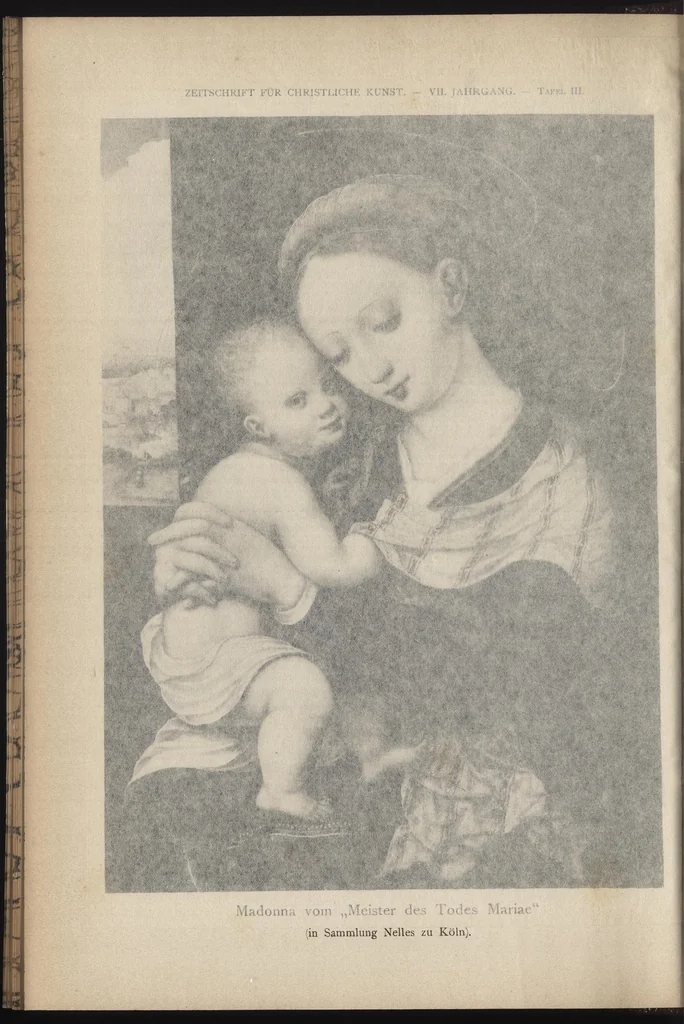An illustration from Zeitschrift für christliche Kunst .., 1888, leaf 39