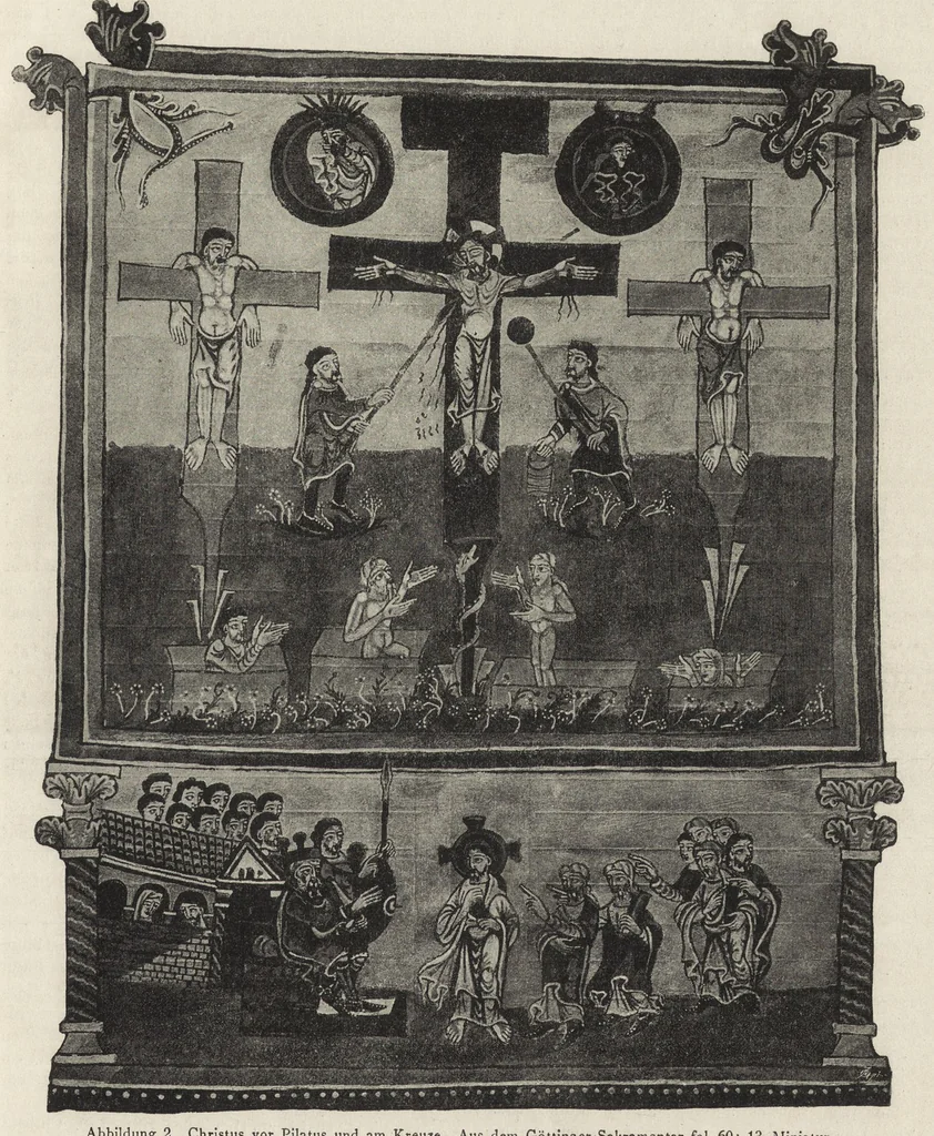 An illustration from Zeitschrift für christliche Kunst .., 1888, leaf 58