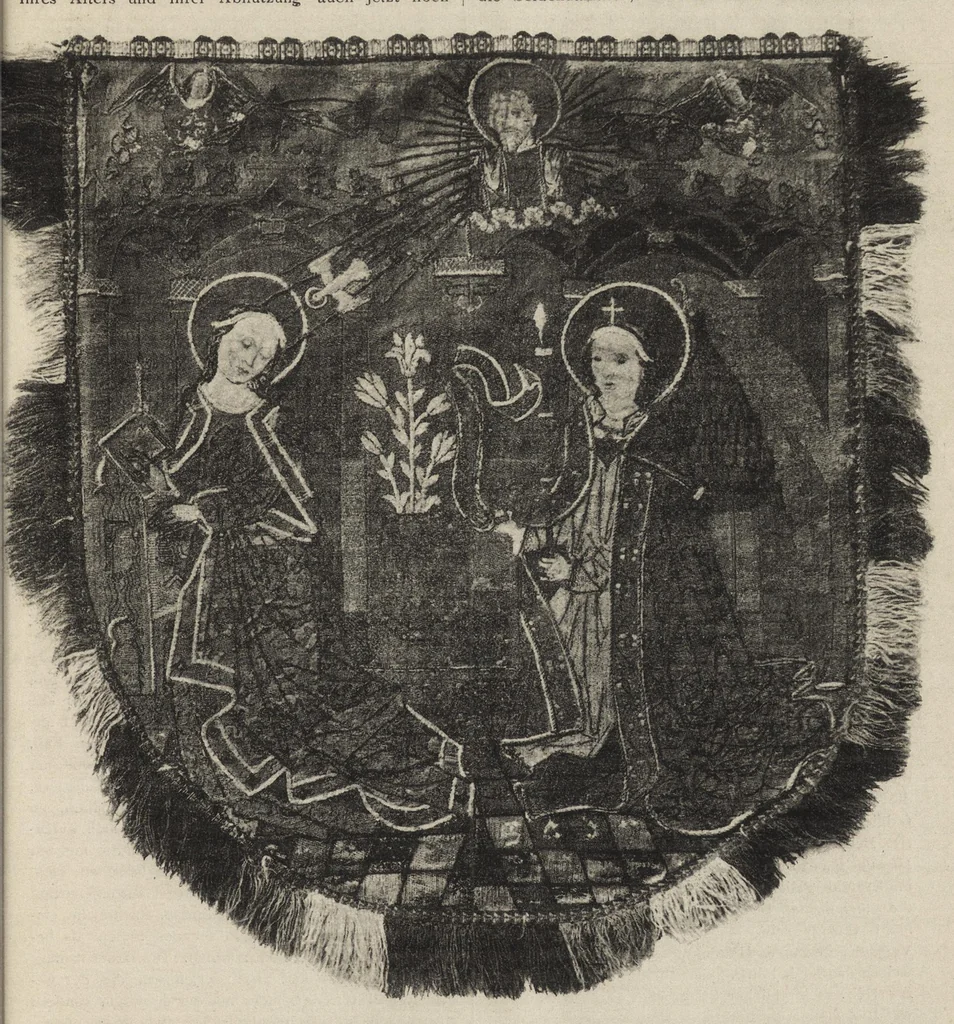 An illustration from Zeitschrift für christliche Kunst .., 1888, leaf 138
