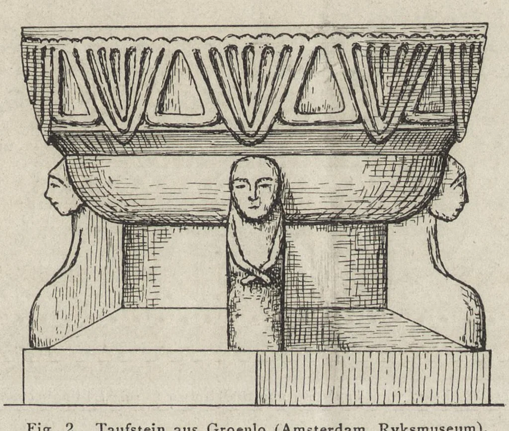 An illustration from Zeitschrift für christliche Kunst .., 1888, leaf 52