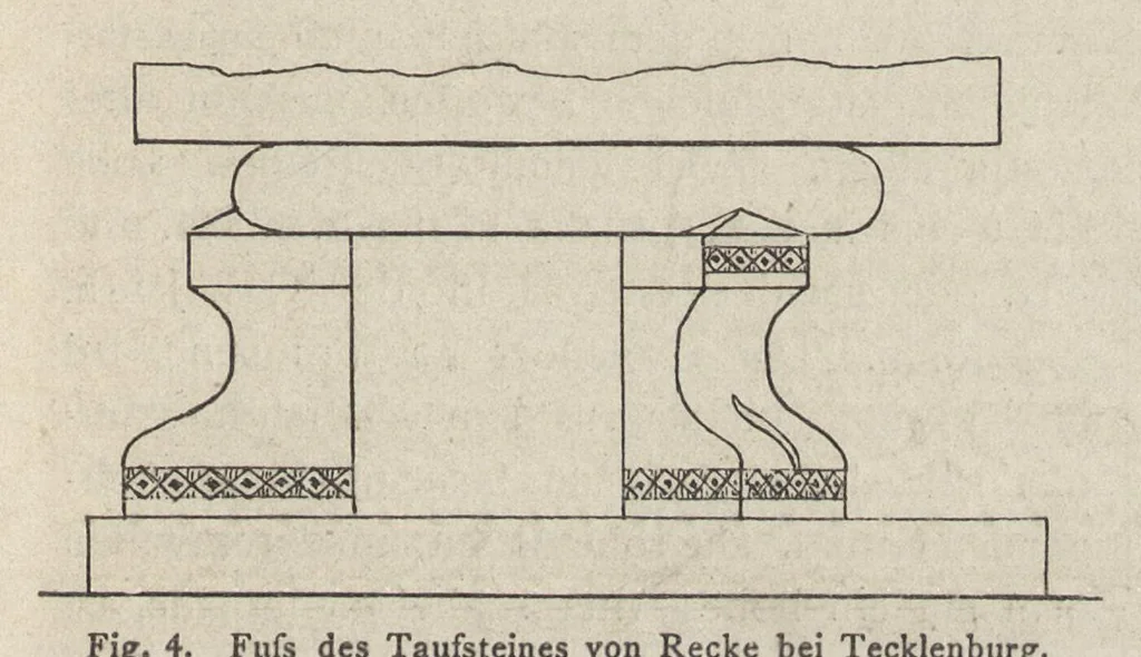 An illustration from Zeitschrift für christliche Kunst .., 1888, leaf 54