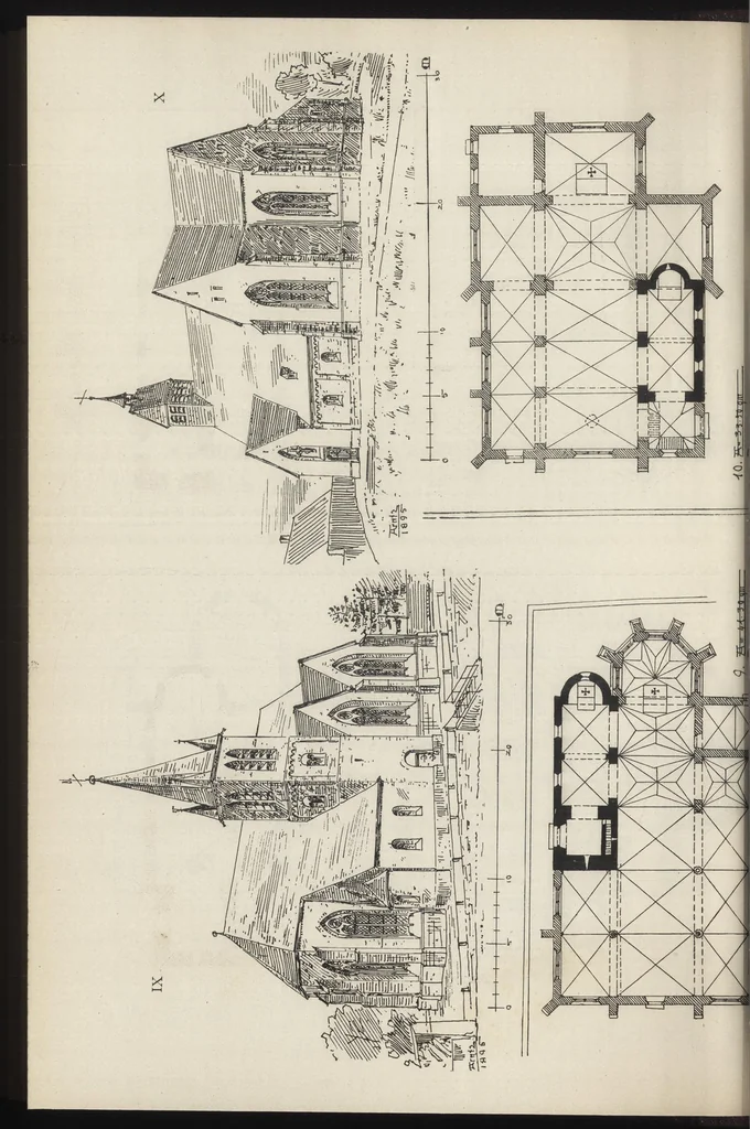 An illustration from Zeitschrift für christliche Kunst .., 1888, leaf 39