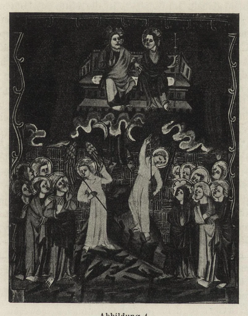 An illustration from Zeitschrift für christliche Kunst .., 1888, leaf 112