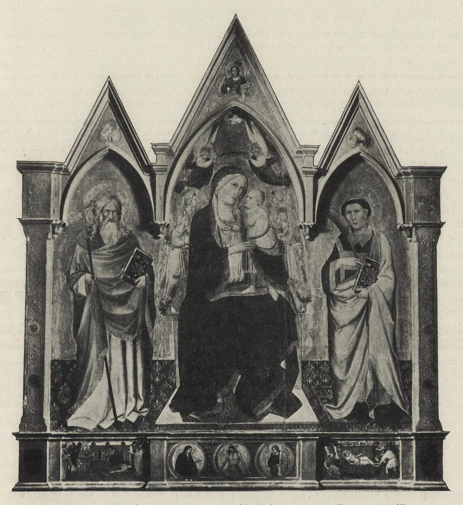 An illustration from Zeitschrift für christliche Kunst .., 1888, leaf 128