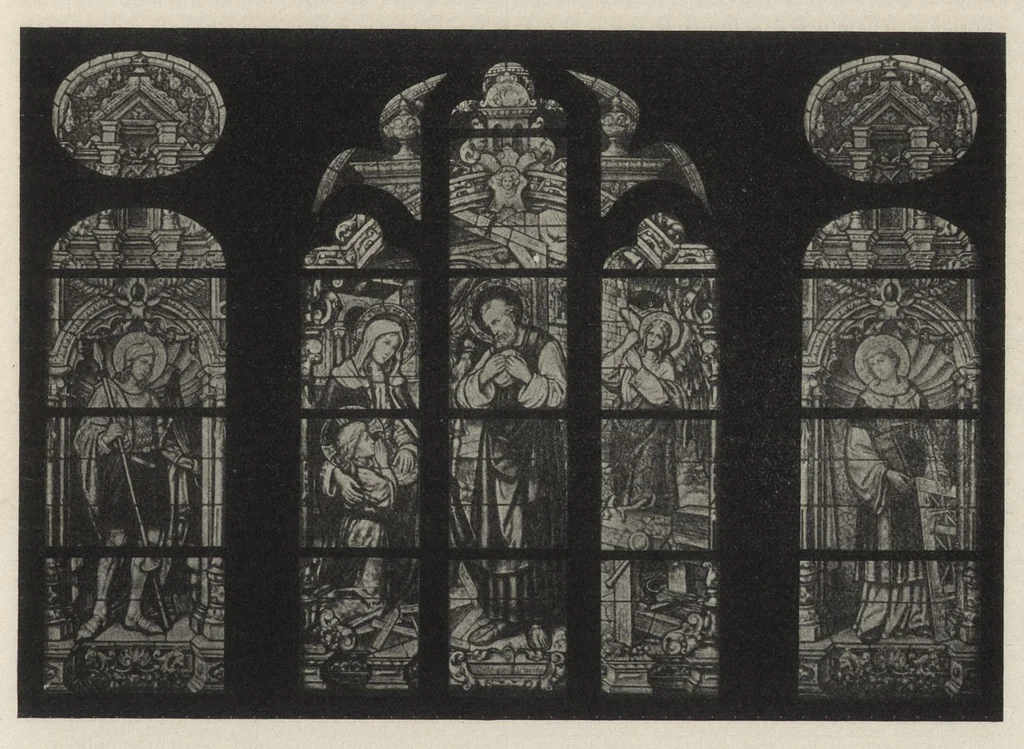 An illustration from Zeitschrift für christliche Kunst .., 1888, leaf 42