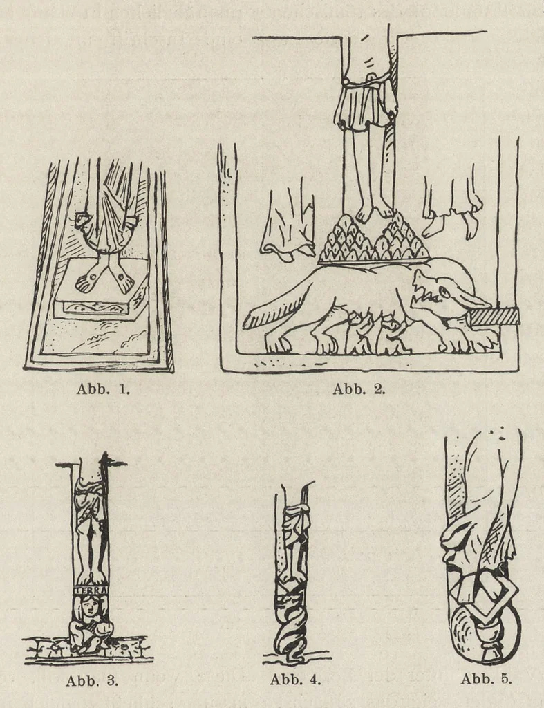 An illustration from Zeitschrift für christliche Kunst .., 1888, leaf 60