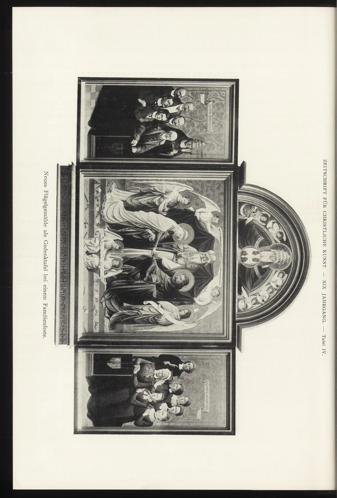 An illustration from Zeitschrift für christliche Kunst .., 1888, leaf 101