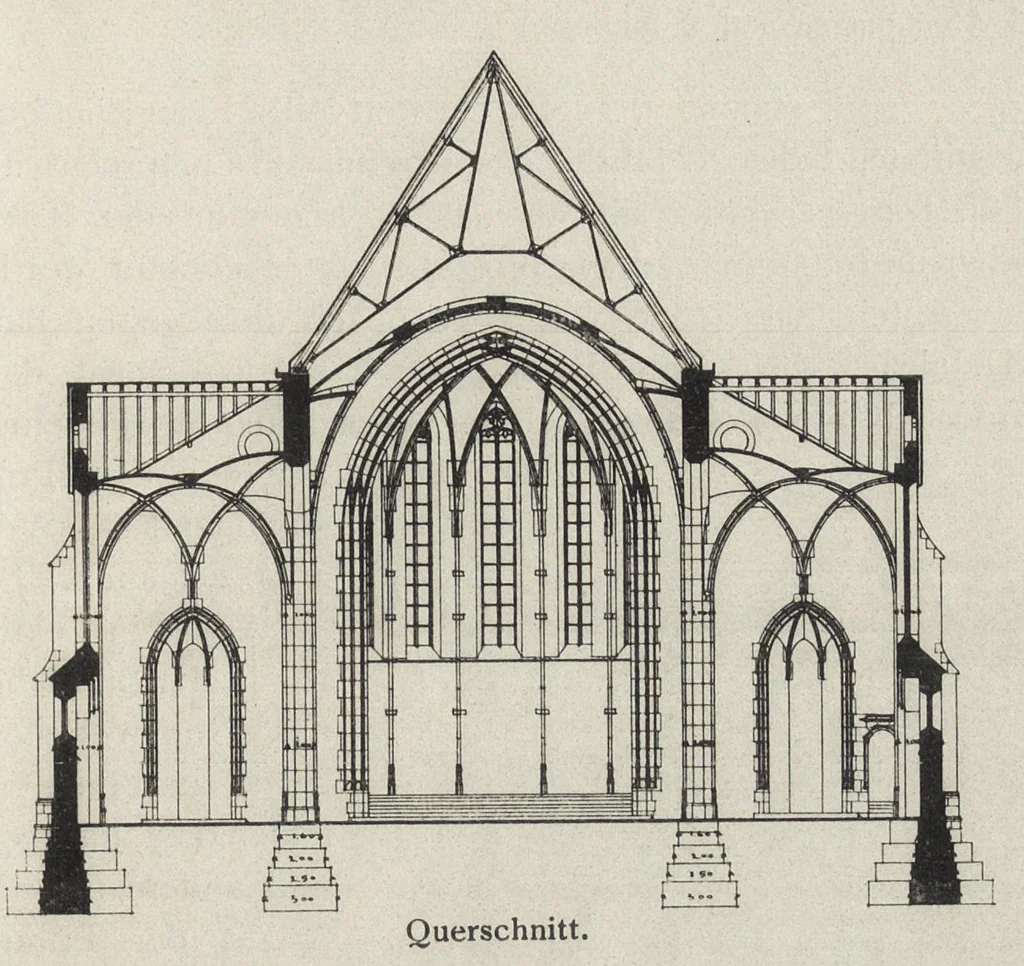 An illustration from Zeitschrift für christliche Kunst .., 1888, leaf 36