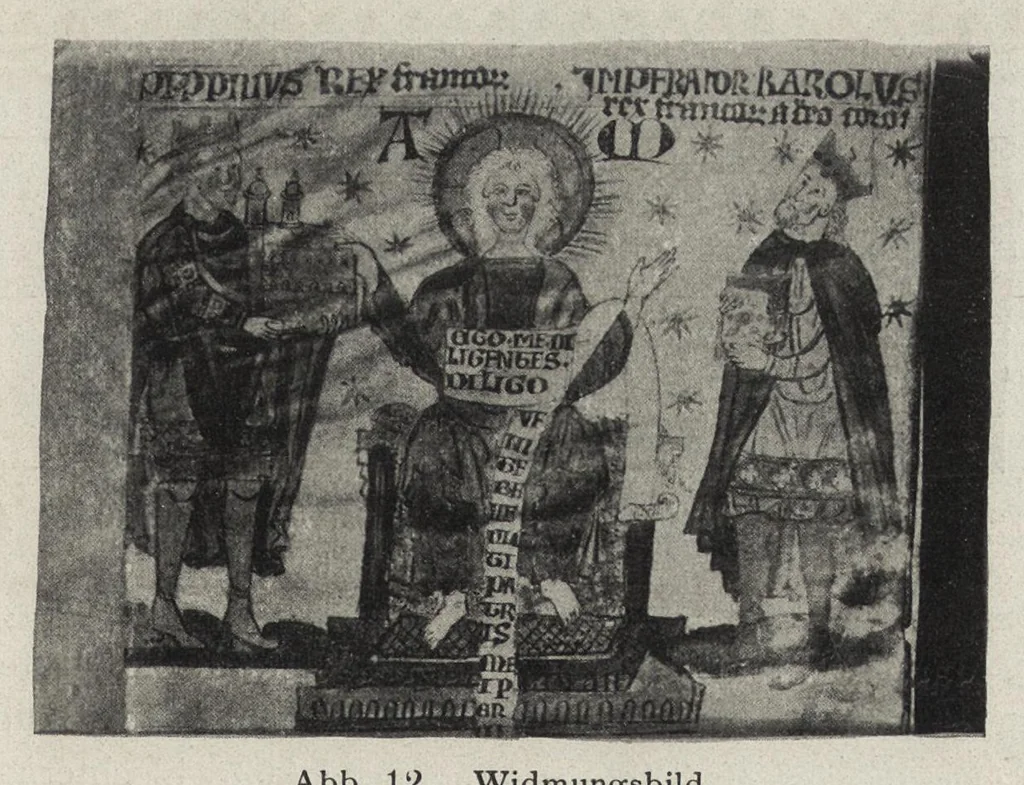 An illustration from Zeitschrift für christliche Kunst .., 1888, leaf 40
