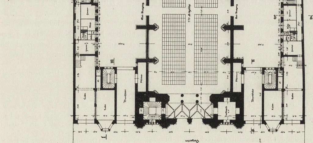 An illustration from Zeitschrift für christliche Kunst .., 1888, leaf 52