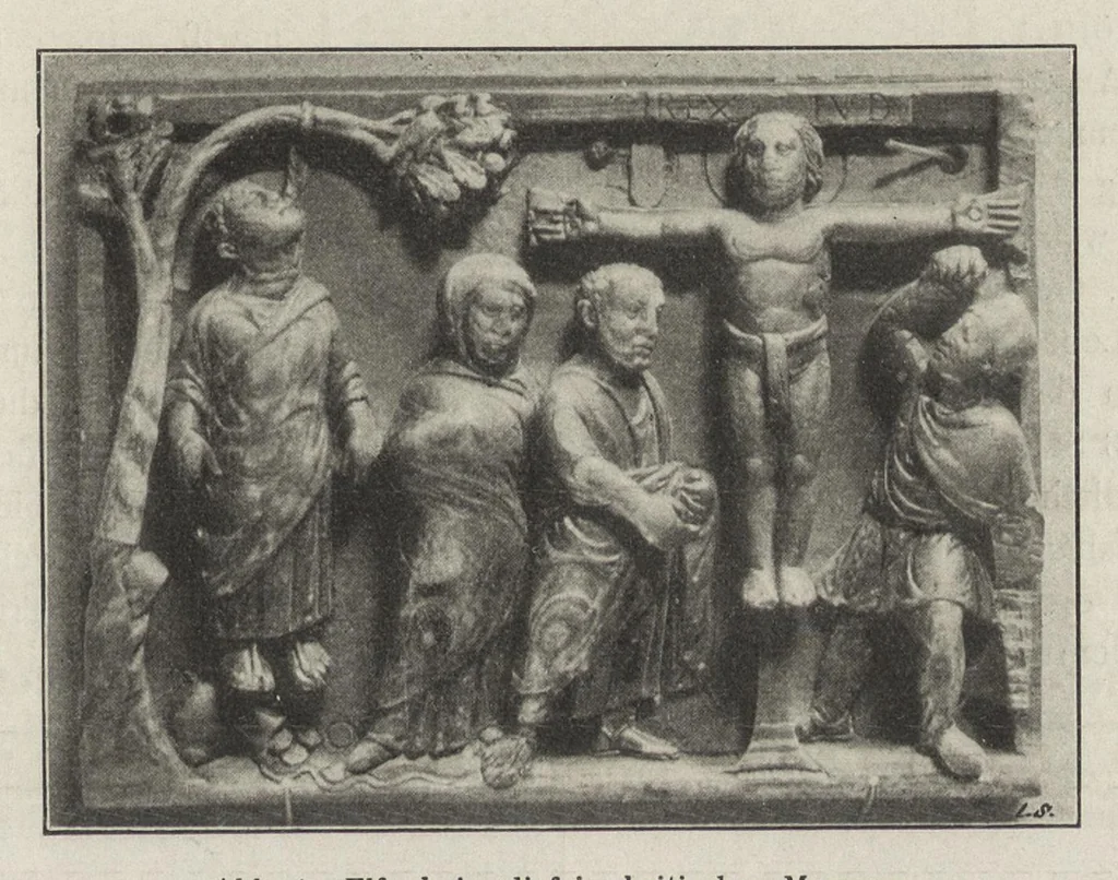 An illustration from Zeitschrift für christliche Kunst .., 1888, leaf 70