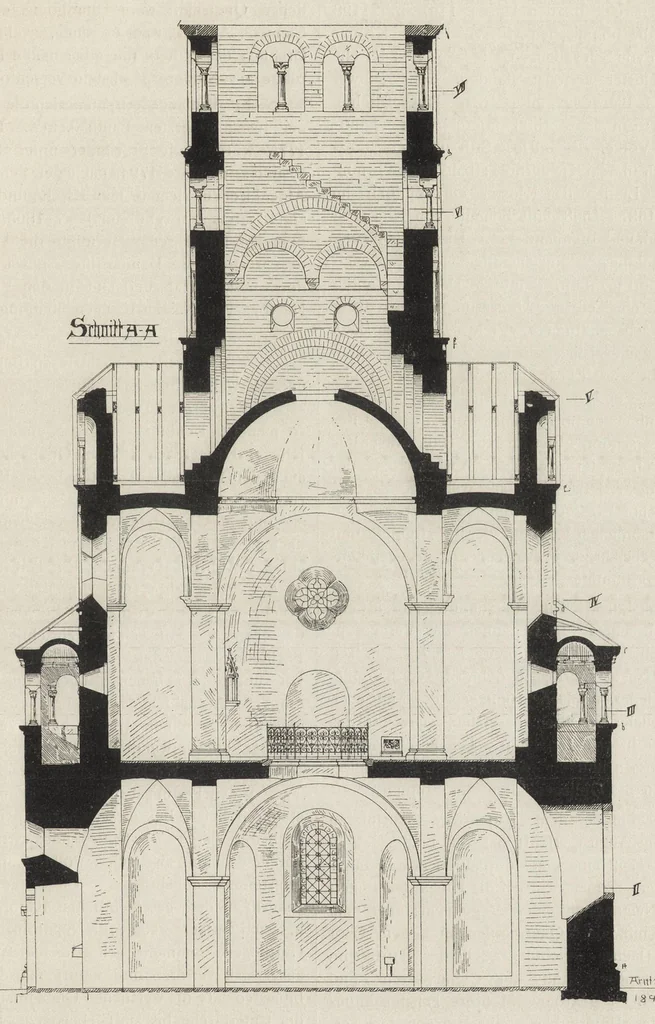 An illustration from Zeitschrift für christliche Kunst .., 1888, leaf 118