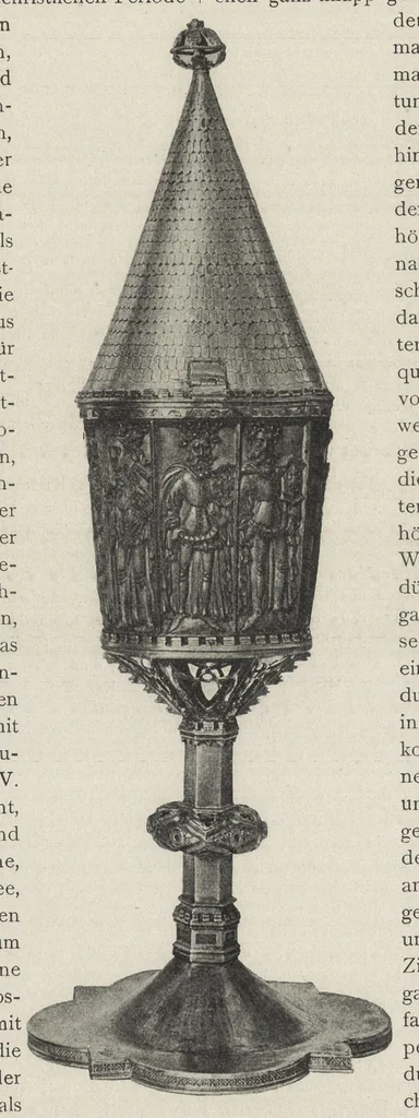 An illustration from Zeitschrift für christliche Kunst .., 1888, leaf 144
