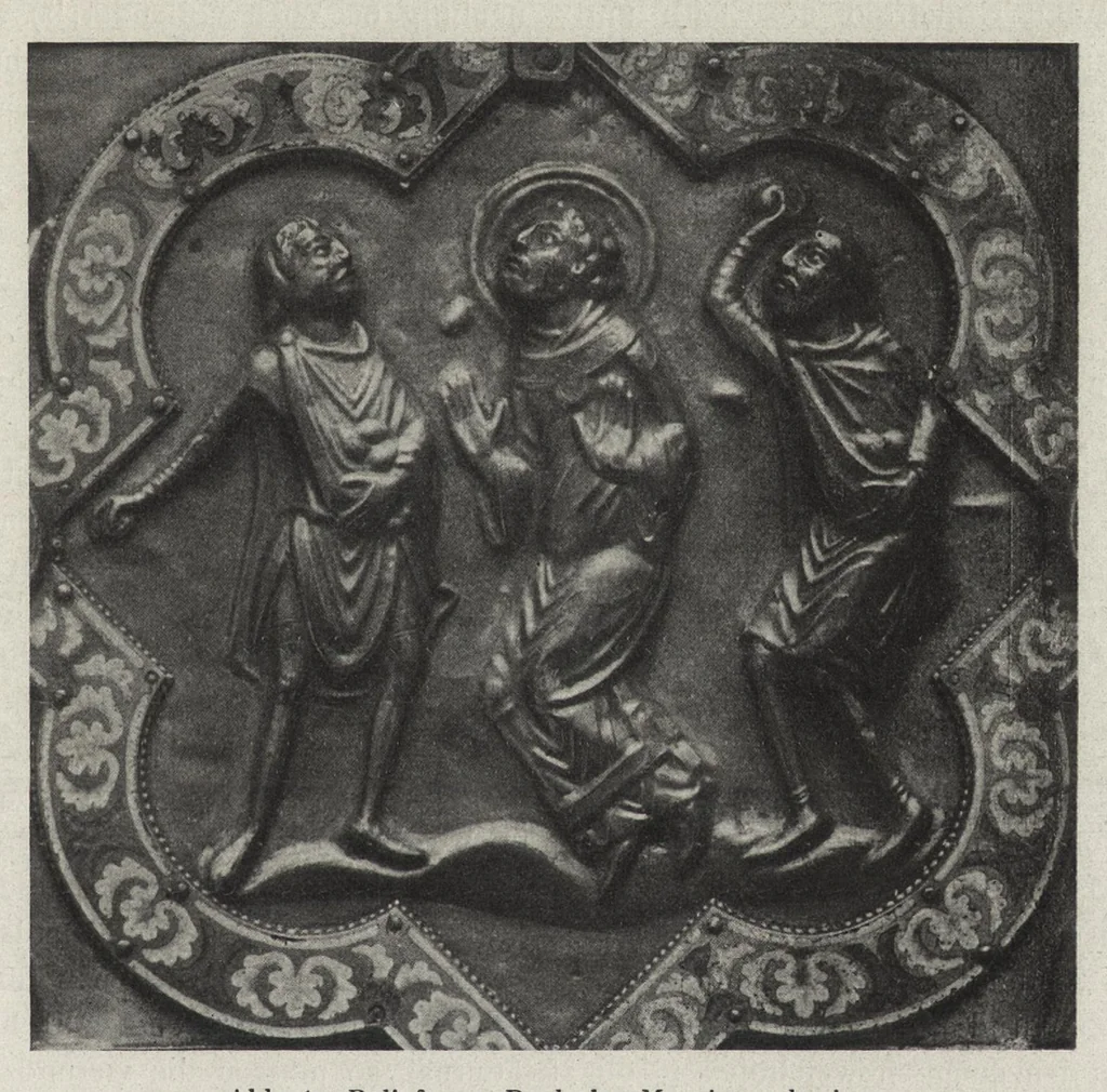 An illustration from Zeitschrift für christliche Kunst .., 1888, leaf 318