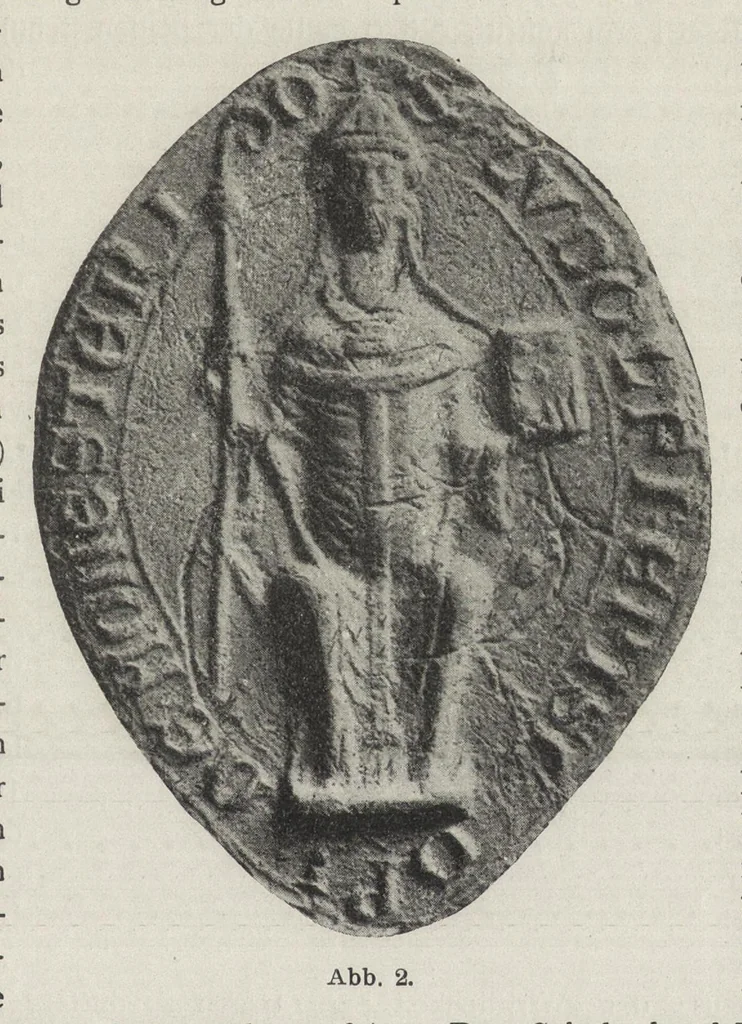 An illustration from Zeitschrift für christliche Kunst .., 1888, leaf 360