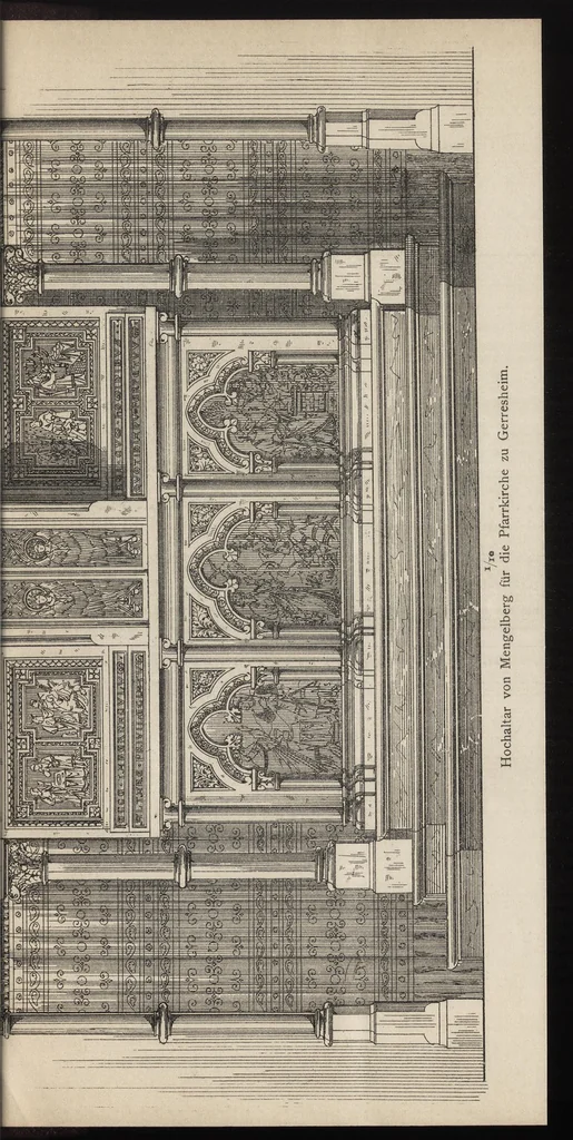 An illustration from Zeitschrift für christliche Kunst .., 1888, leaf 182