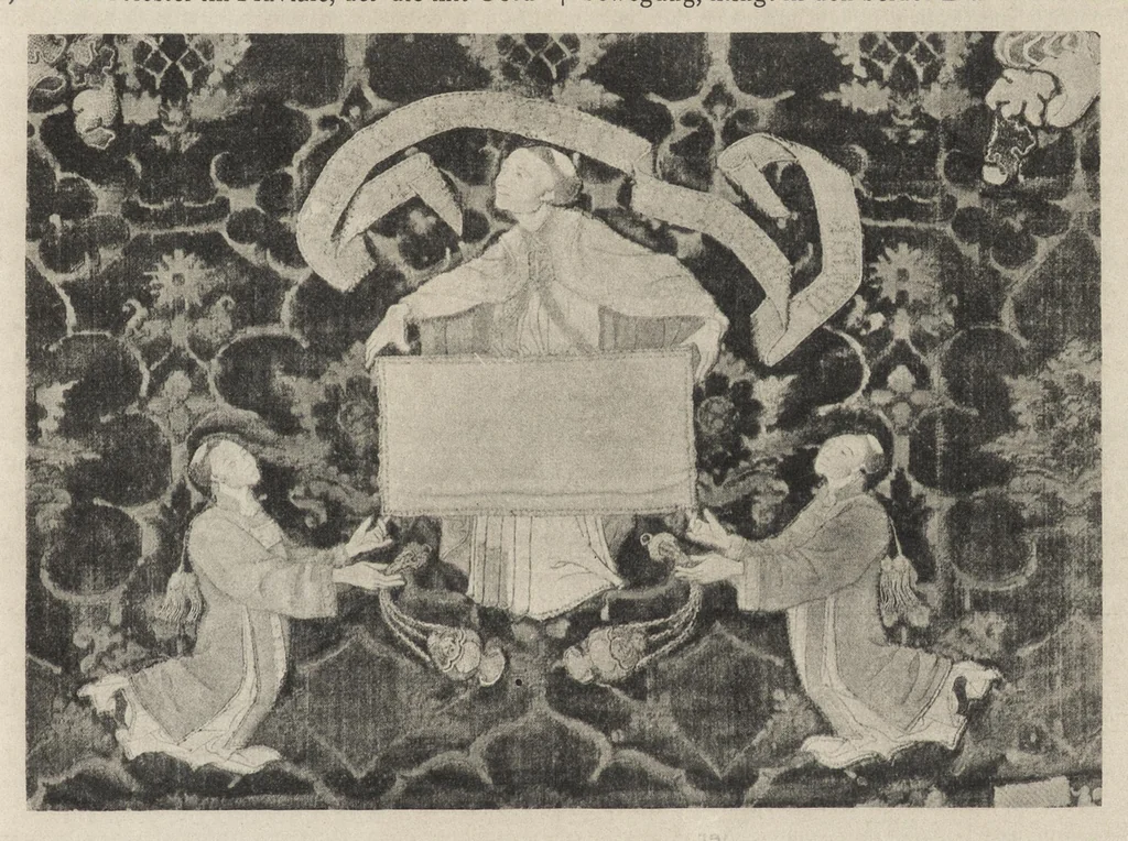 An illustration from Zeitschrift für christliche Kunst .., 1888, leaf 214