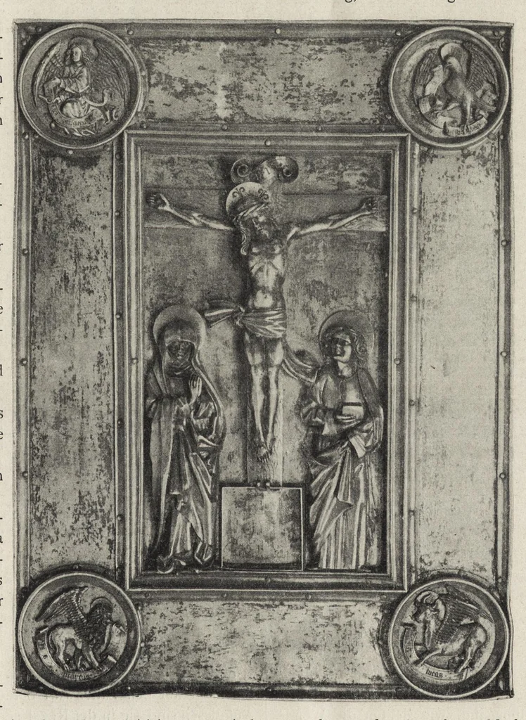 An illustration from Zeitschrift für christliche Kunst .., 1888, leaf 26