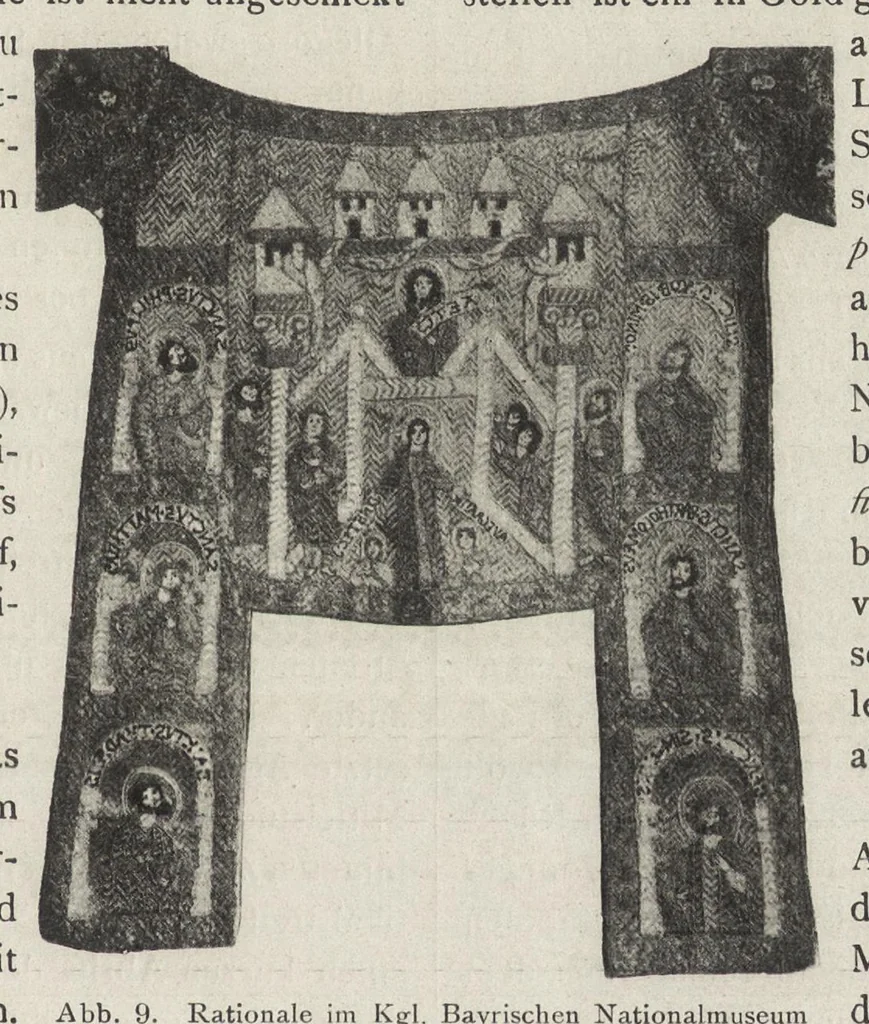 An illustration from Zeitschrift für christliche Kunst .., 1888, leaf 72