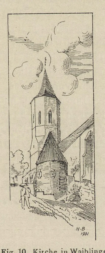 An illustration from Zeitschrift für christliche Kunst .., 1888, leaf 144