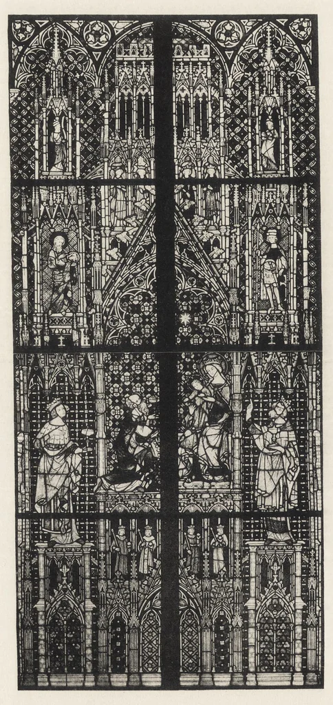 An illustration from Zeitschrift für christliche Kunst .., 1888, leaf 161