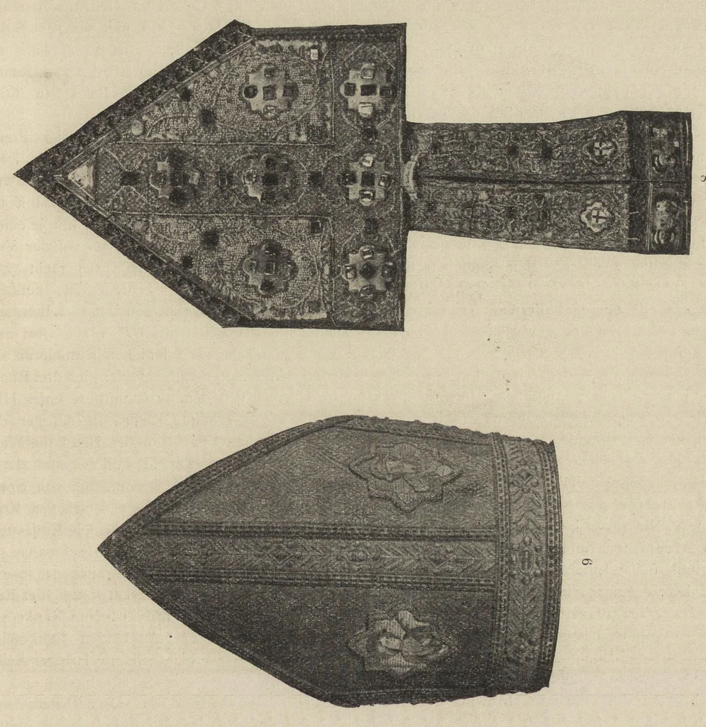 An illustration from Zeitschrift für christliche Kunst .., 1888, leaf 248