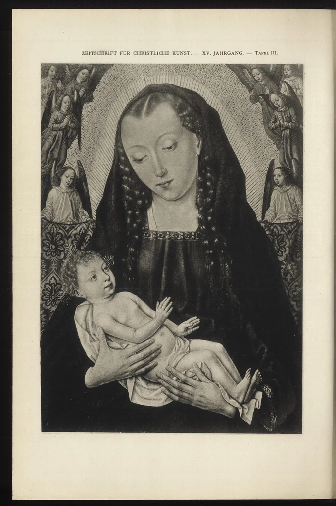 An illustration from Zeitschrift für christliche Kunst .., 1888, leaf 291