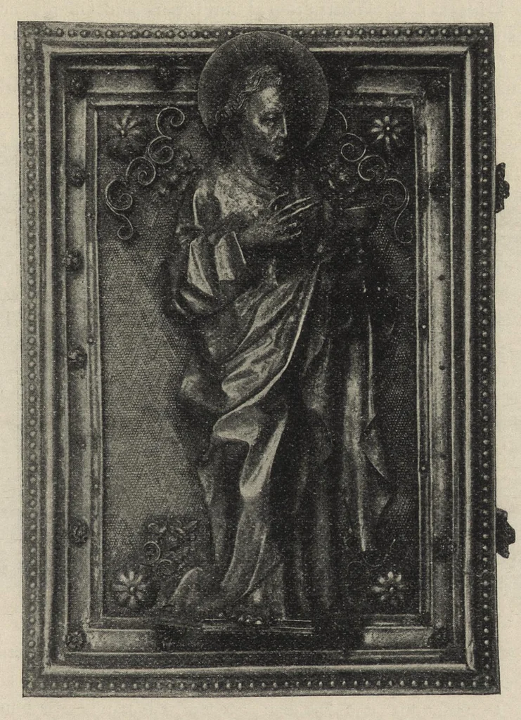 An illustration from Zeitschrift für christliche Kunst .., 1888, leaf 350