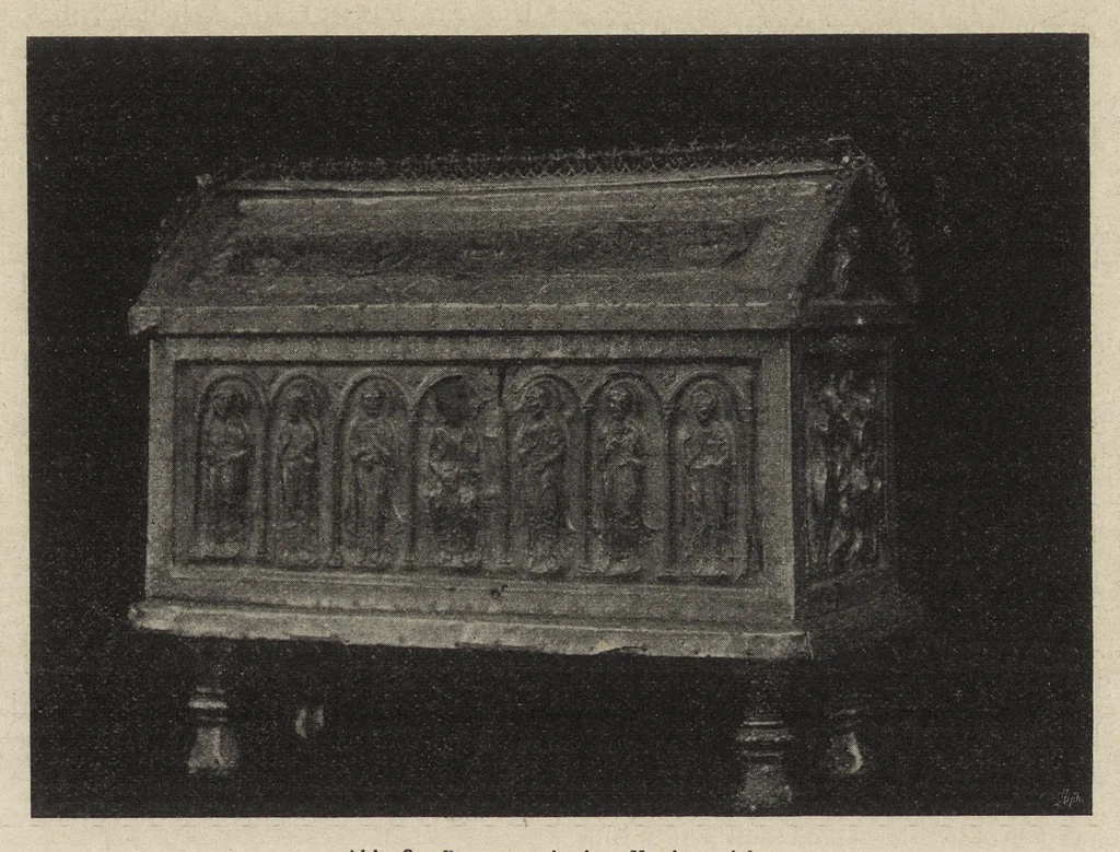 An illustration from Zeitschrift für christliche Kunst .., 1888, leaf 50