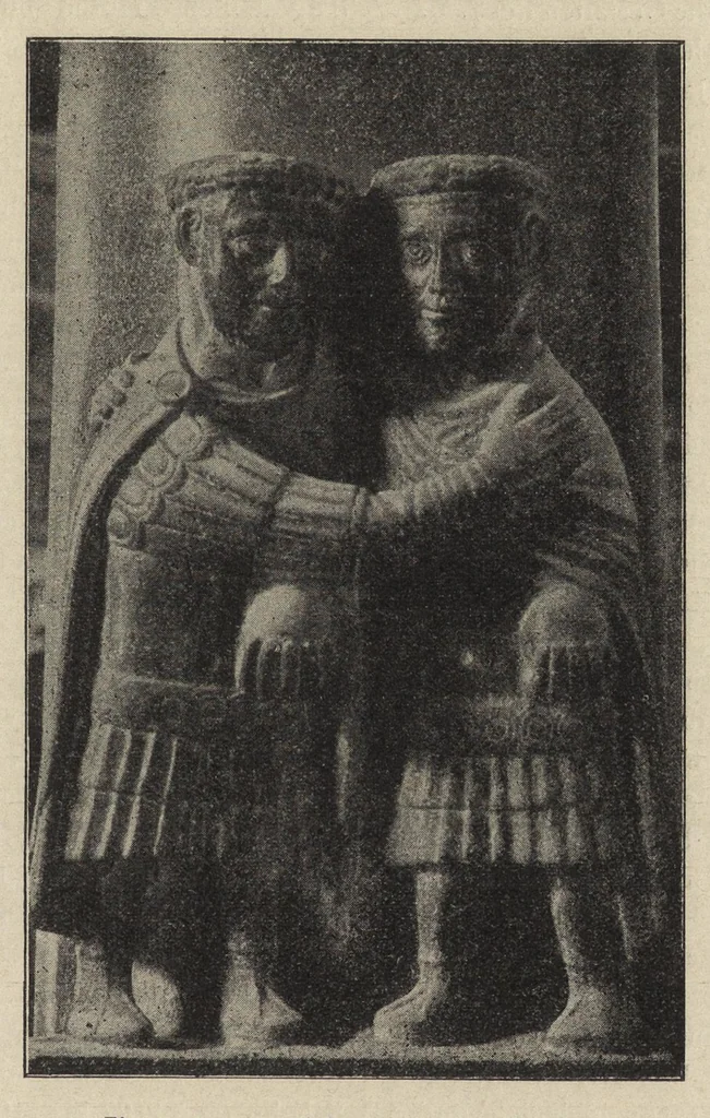 An illustration from Zeitschrift für christliche Kunst .., 1888, leaf 58