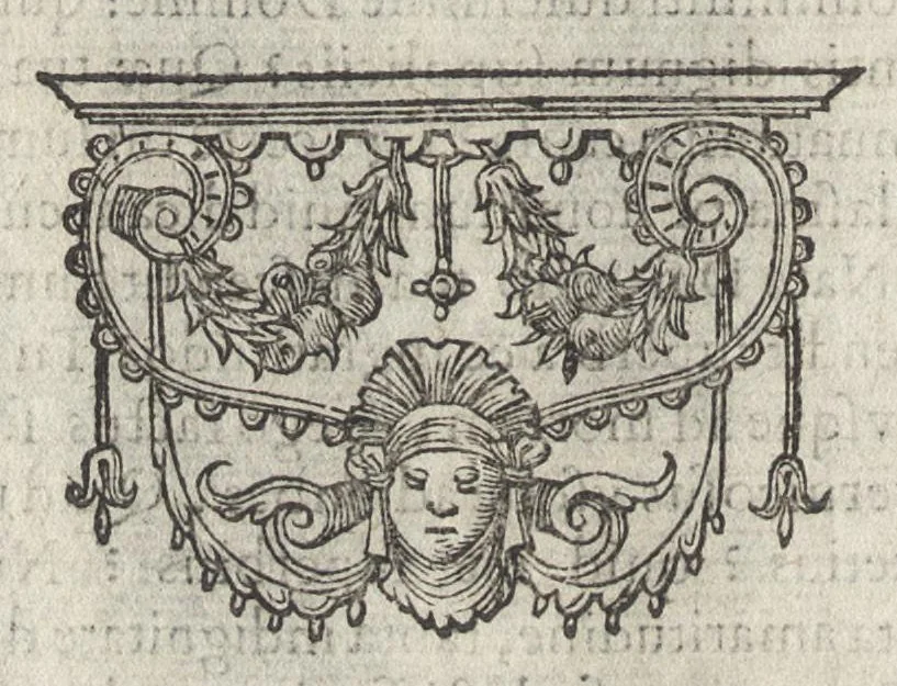 An illustration from Paradisus sponsi et sponsae : in quo messis myrrhae et aromatum ex instrumentis ac mysterijs passionis Christi colligenda, vt ei commoriamur ; et, Pancarpium Marianum, septemplici titulorum serie distinctum, vt in B. Virginis odorem curramus, et Christus formetur in nobis, 1618, leaf 325