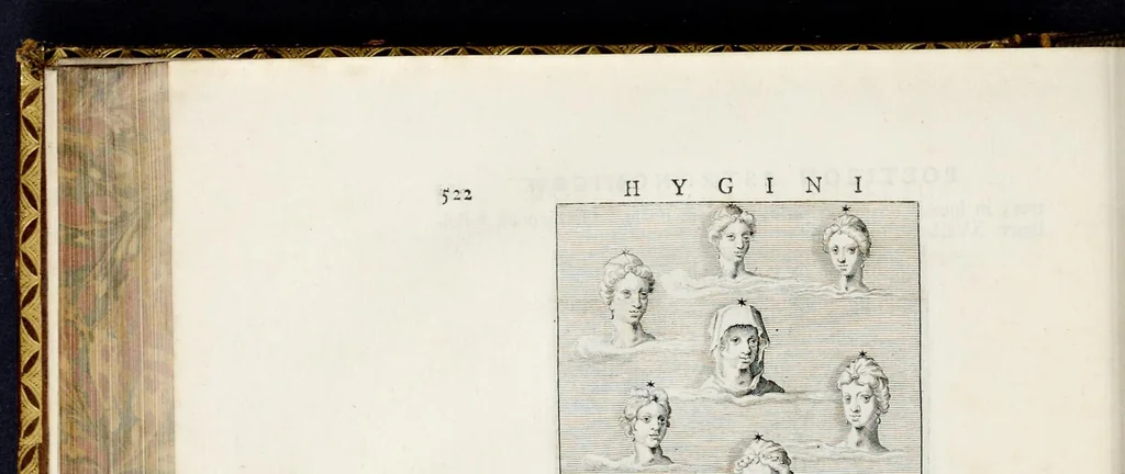 An illustration from Auctores mythographi latini : Cajus Julius Hyginus, Fab. Planciad. Fulgentius, Lactantius Placidus, Albricus philosophus, 1742, leaf 589