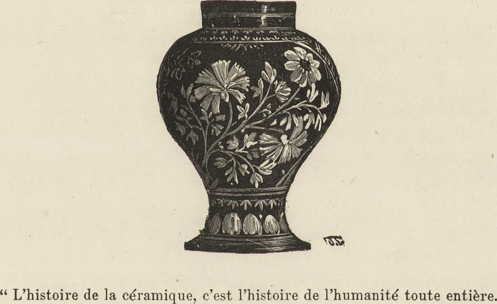 An illustration from History of the ceramic art. A descriptive and philosophical study of the pottery of all ages and all nations, 1877, leaf 10