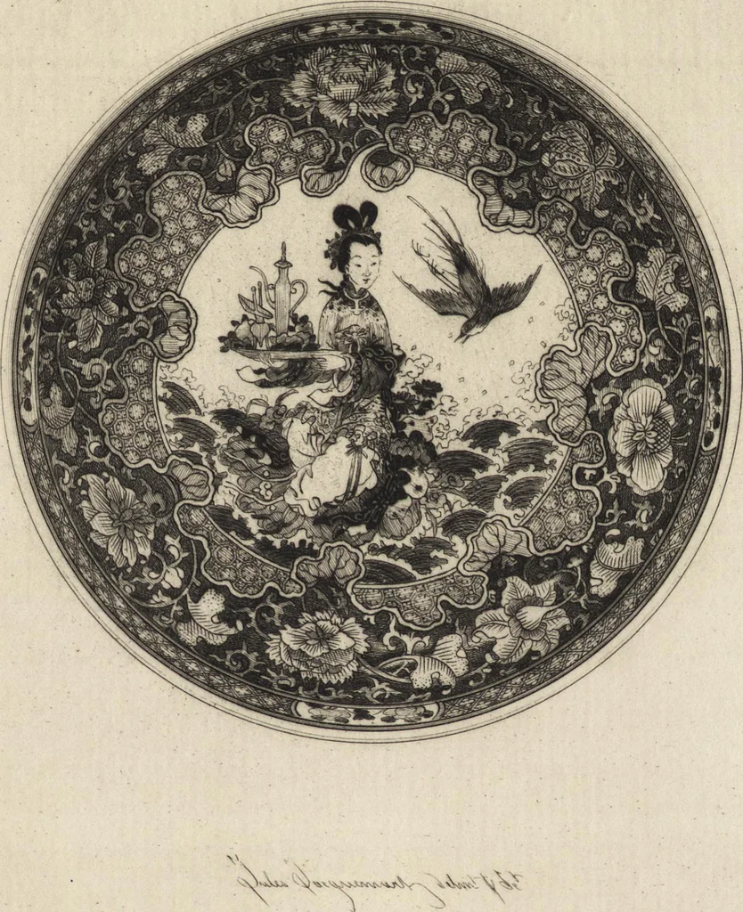 An illustration from History of the ceramic art. A descriptive and philosophical study of the pottery of all ages and all nations, 1877, leaf 124